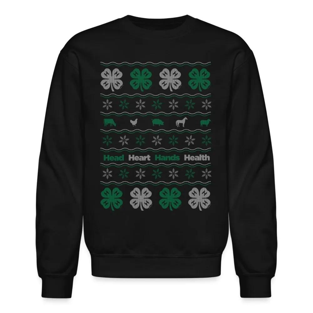 4-H Unisex Holiday Crewneck Sweatshirt