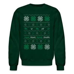 4-H Unisex Holiday Crewneck Sweatshirt