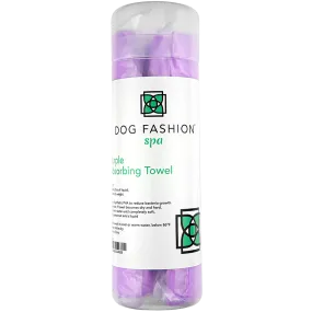 Absorption Towel Purple by Dog Fashion Spa