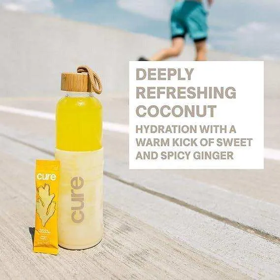 Cure Hydrating Electrolyte Drink Mix - Ginger Turmeric