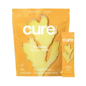 Cure Hydrating Electrolyte Drink Mix - Ginger Turmeric