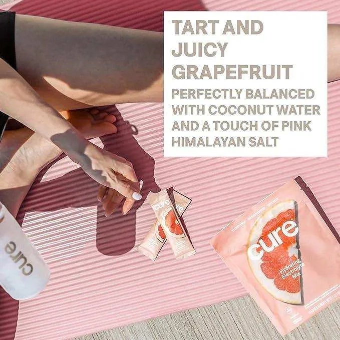 Cure Hydrating Electrolyte Drink Mix - Grapefruit