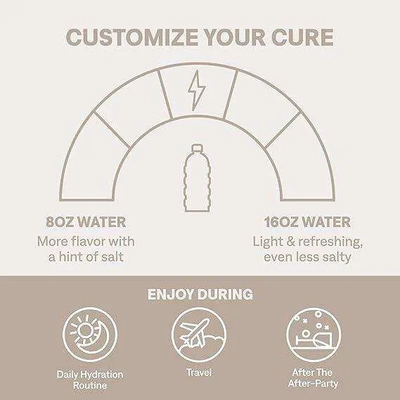 Cure Hydrating Electrolyte Drink Mix - Grapefruit