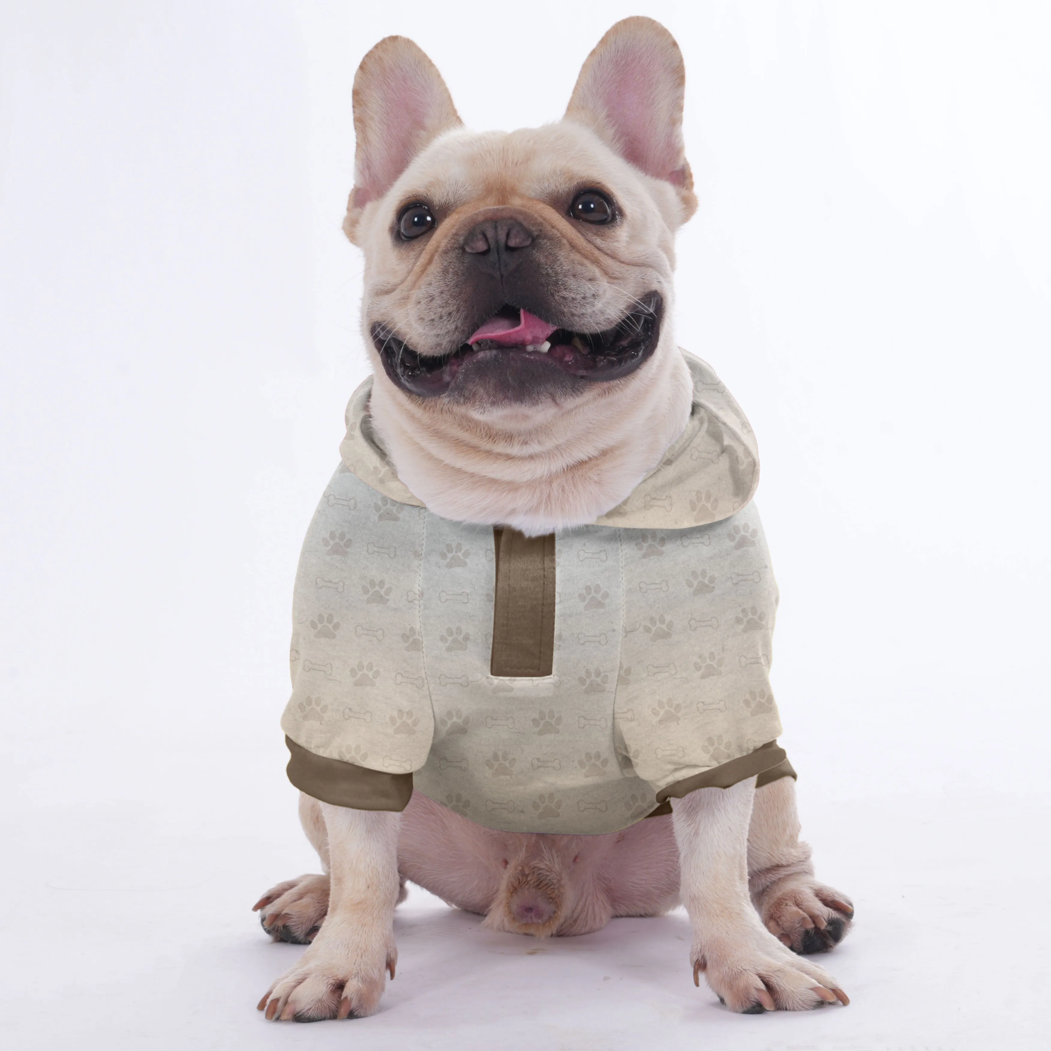 Does this big fat belly make me look fat? - Hoodies for French Bulldog  | Frenchie Shop Original
