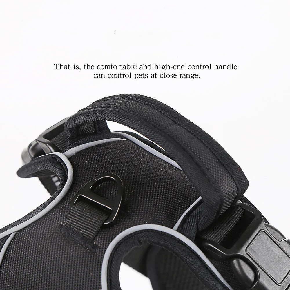 Dog Harness No Pull Breathable Reflective Pet Harness Vest / Arnés para perros sin tirones, transpirable, reflectante, chaleco para mascotas