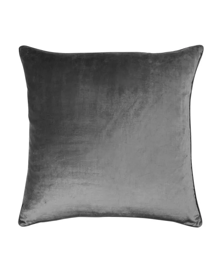 Nigella Dark Smoke Grey Cushion
