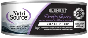 NutriSource Element Series Pacific Shores Grain Free Canned Cat Food